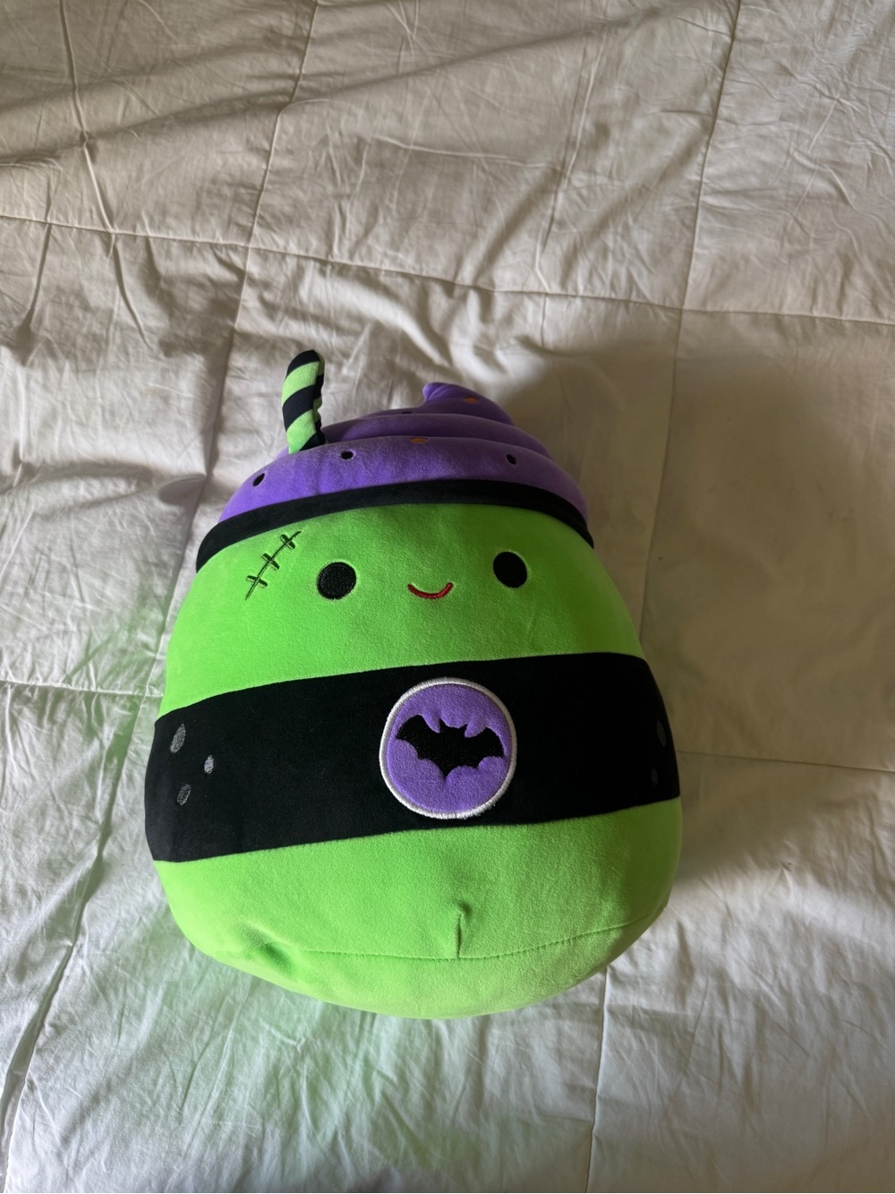 Squishmallow 12" Bartok the Frankenstein Drink - Limited Edition - Rare